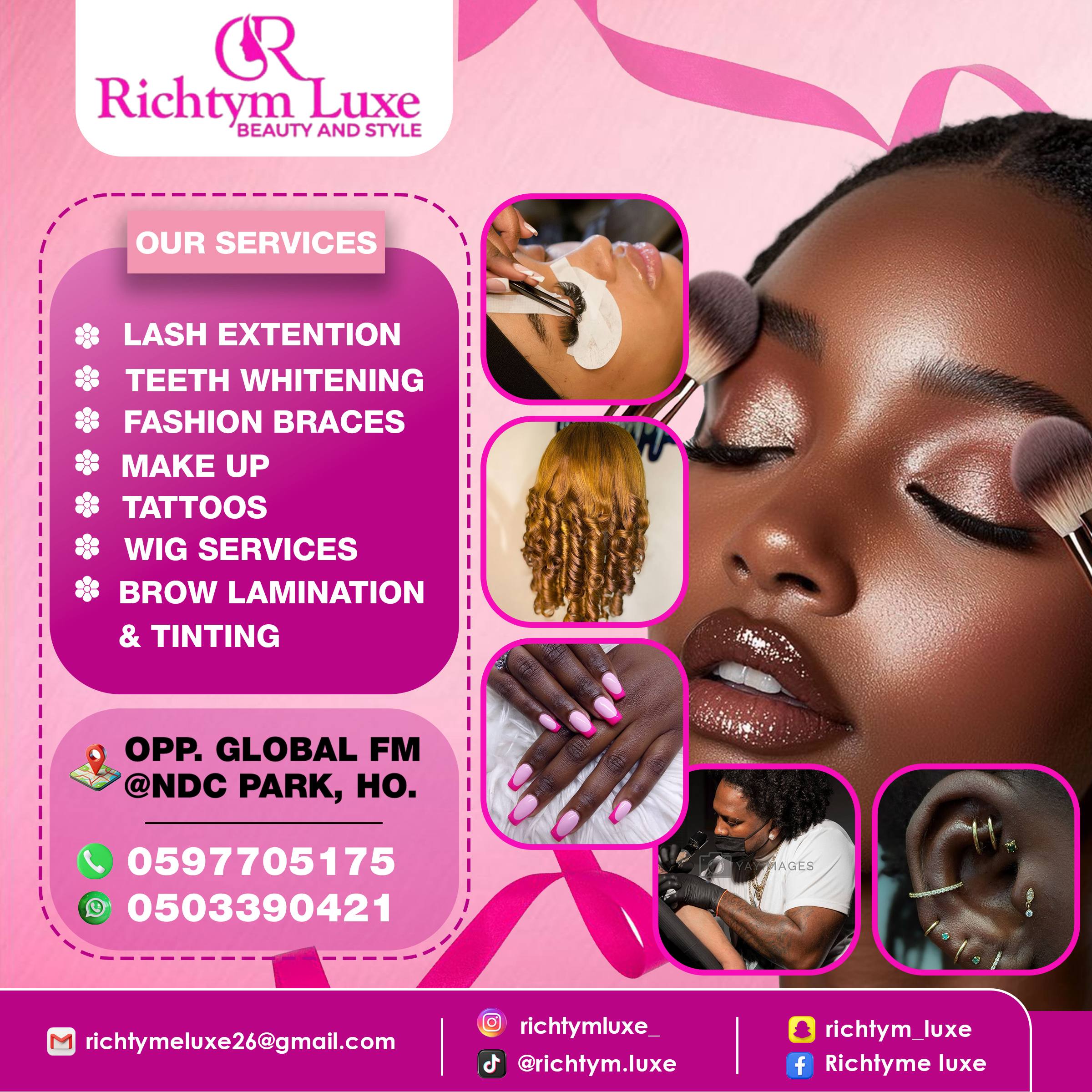 Beautiful woman with makeup